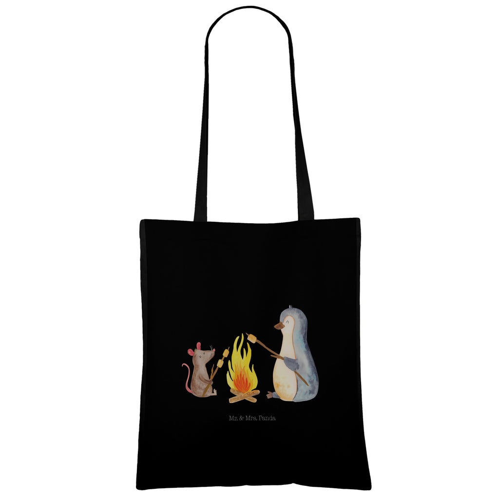 Tragetasche Pinguin Lagerfeuer Beuteltasche, Beutel, Einkaufstasche, Jutebeutel, Stoffbeutel, Tasche, Shopper, Umhängetasche, Strandtasche, Schultertasche, Stofftasche, Tragetasche, Badetasche, Jutetasche, Einkaufstüte, Laptoptasche, Pinguin, Maus, Pinguine, Lagerfeuer, Leben, Arbeit, Job, Motivation, Büro, Büroalltag, Lebensspruch, Lebensmotivation, Neustart, Liebe, grillen, Feuer, Marshmallows