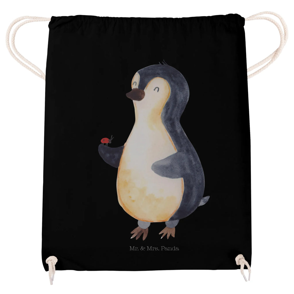 Sportbeutel Pinguin Marienkäfer Sportbeutel, Turnbeutel, Beutel, Sporttasche, Tasche, Stoffbeutel, Sportbeutel Kinder, Gymsack, Beutel Rucksack, Kleine Sporttasche, Sportzubehör, Turnbeutel Baumwolle, Pinguin, Pinguine, Marienkäfer, Liebe, Wunder, Glück, Freude, Lebensfreude