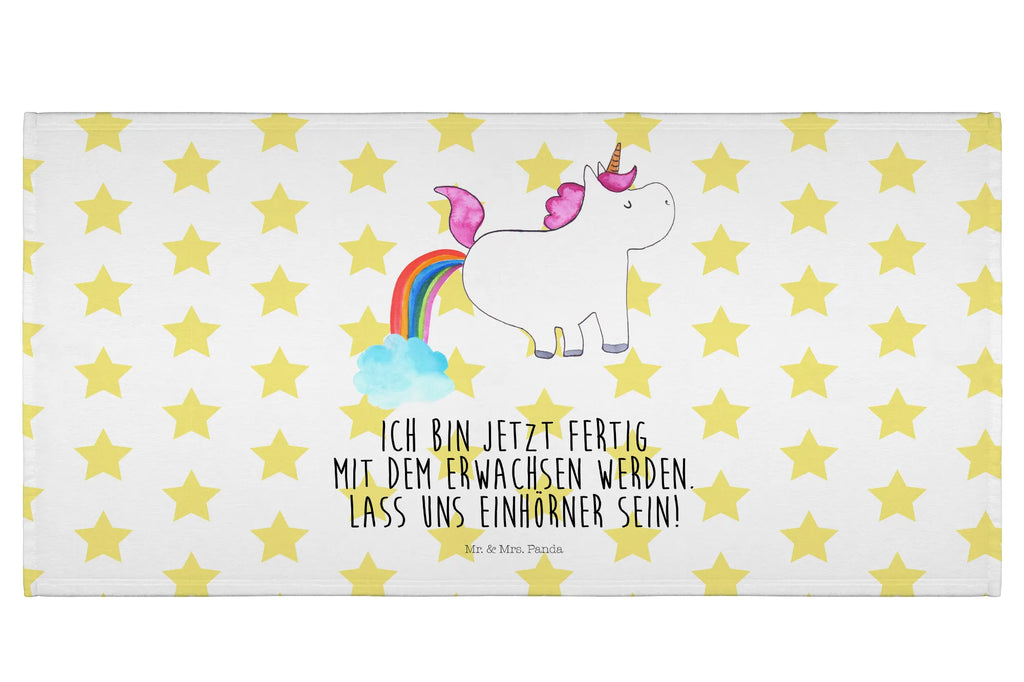 Handtuch Einhorn Pupsen Handtuch, Badehandtuch, Badezimmer, Handtücher, groß, Kinder, Baby, Einhorn, Einhörner, Einhorn Deko, Unicorn, Pups, Regenbogen, Glitzer, Einhornpower, Erwachsenwerden, Spaß, lustig, Freundin