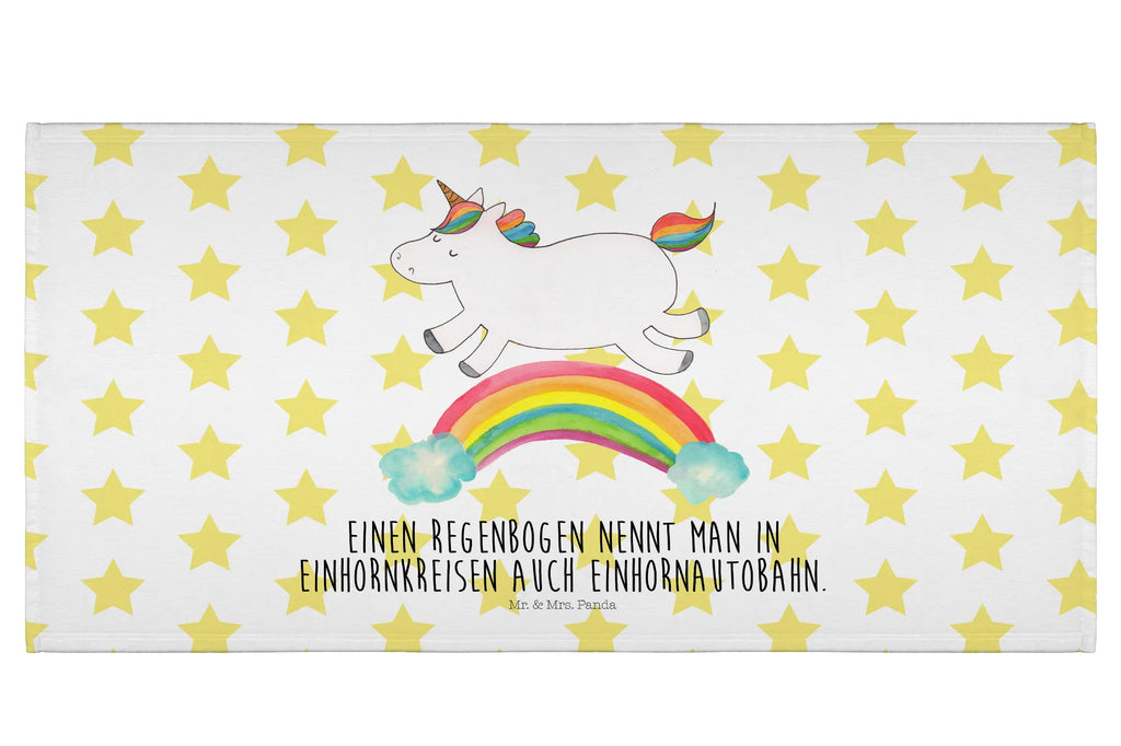 Handtuch Einhorn Regenbogen Handtuch, Badehandtuch, Badezimmer, Handtücher, groß, Kinder, Baby, Einhorn, Einhörner, Einhorn Deko, Unicorn, Regenbogen, Glitzer, Einhornpower, Erwachsenwerden, Einhornautobahn