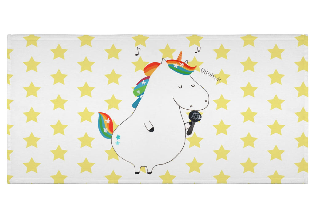 Handtuch Einhorn Sänger Handtuch, Badehandtuch, Badezimmer, Handtücher, groß, Kinder, Baby, Einhorn, Einhörner, Einhorn Deko, Pegasus, Unicorn, Glitzer, Konfetti, Party, Geburtstag, Feier, Fest, Disco, Sängerin, Sänger, Freundin