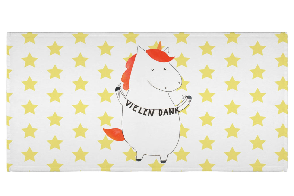 Handtuch Einhorn Dankeschön Handtuch, Badehandtuch, Badezimmer, Handtücher, groß, Kinder, Baby, Einhorn, Einhörner, Einhorn Deko, Pegasus, Unicorn, Danke, vielen Dank, Dankeschön, Danksagung