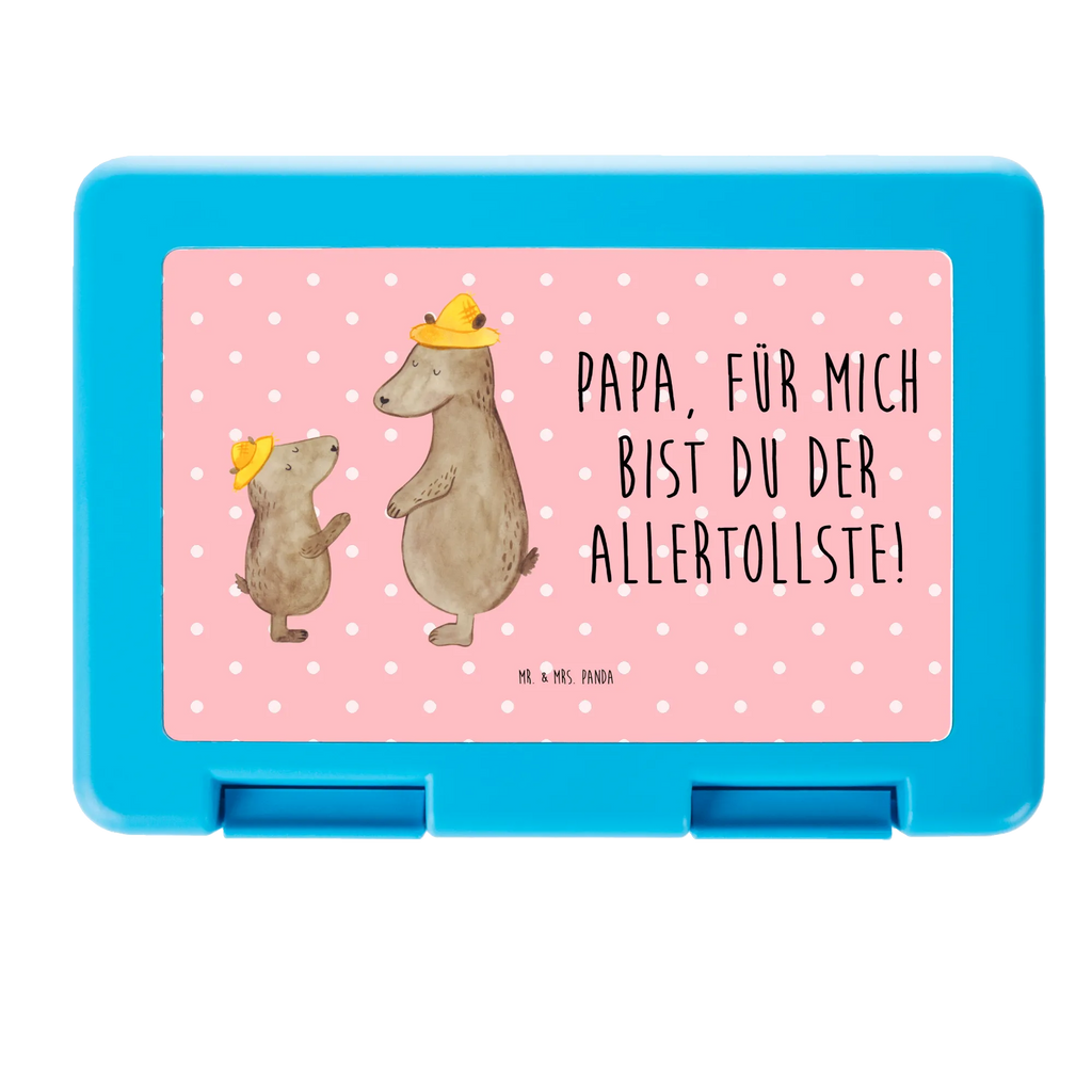 Brotdose Bären mit Hut Brotbox, Snackbox, Lunch box, Butterbrotdose, Brotzeitbox, Familie, Vatertag, Muttertag, Bruder, Schwester, Mama, Papa, Oma, Opa, Bär, Bären, Vater, Papi, Paps, Dad, Daddy, Lieblingsmensch, Sohn, Söhne, Kind, Kinder, Vater-Sohn, Family, Vorbild