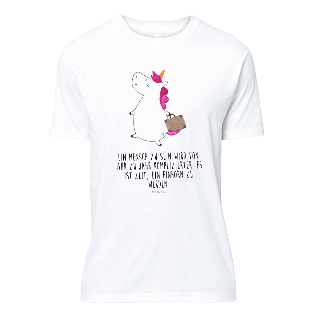 T-Shirt Standard Einhorn Koffer T-Shirt, Shirt, Tshirt, Lustiges T-Shirt, T-Shirt mit Spruch, Party, Junggesellenabschied, Jubiläum, Geburstag, Herrn, Damen, Männer, Frauen, Schlafshirt, Nachthemd, Sprüche, Einhorn, Einhörner, Einhorn Deko, Pegasus, Unicorn, unicorn, Koffer, Verreisen, Reise, Gepäck, Abenteuer, Erwachsen, Kind, albern, Spaß, lustig, witzig