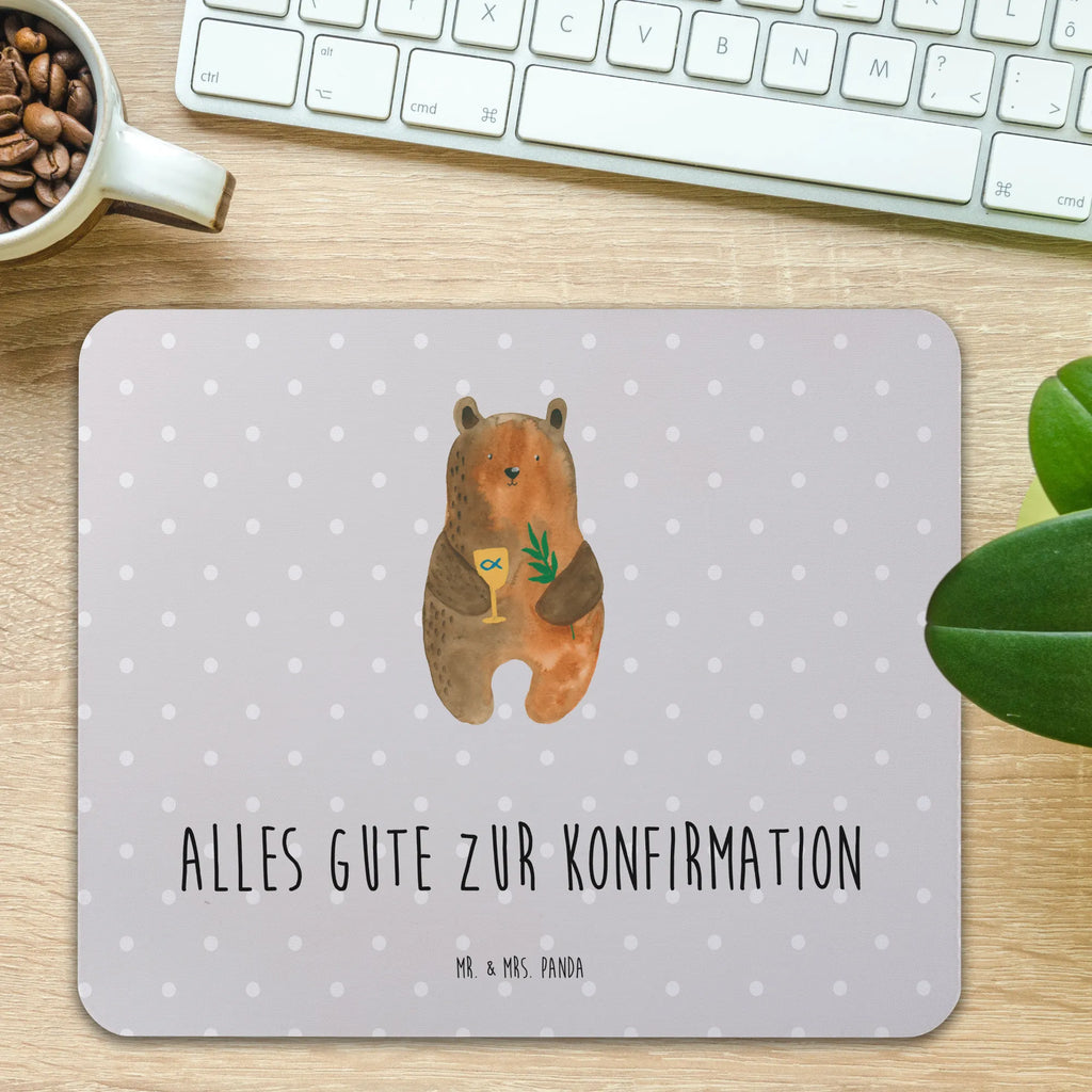 Mauspad Konfirmation-Bär Mousepad, Computer zubehör, Büroausstattung, PC Zubehör, Arbeitszimmer, Mauspad, Einzigartiges Mauspad, Designer Mauspad, Mausunterlage, Mauspad Büro, Bär, Teddy, Teddybär, Konfirmation, Kirche, evangelisch, Gottesdienst