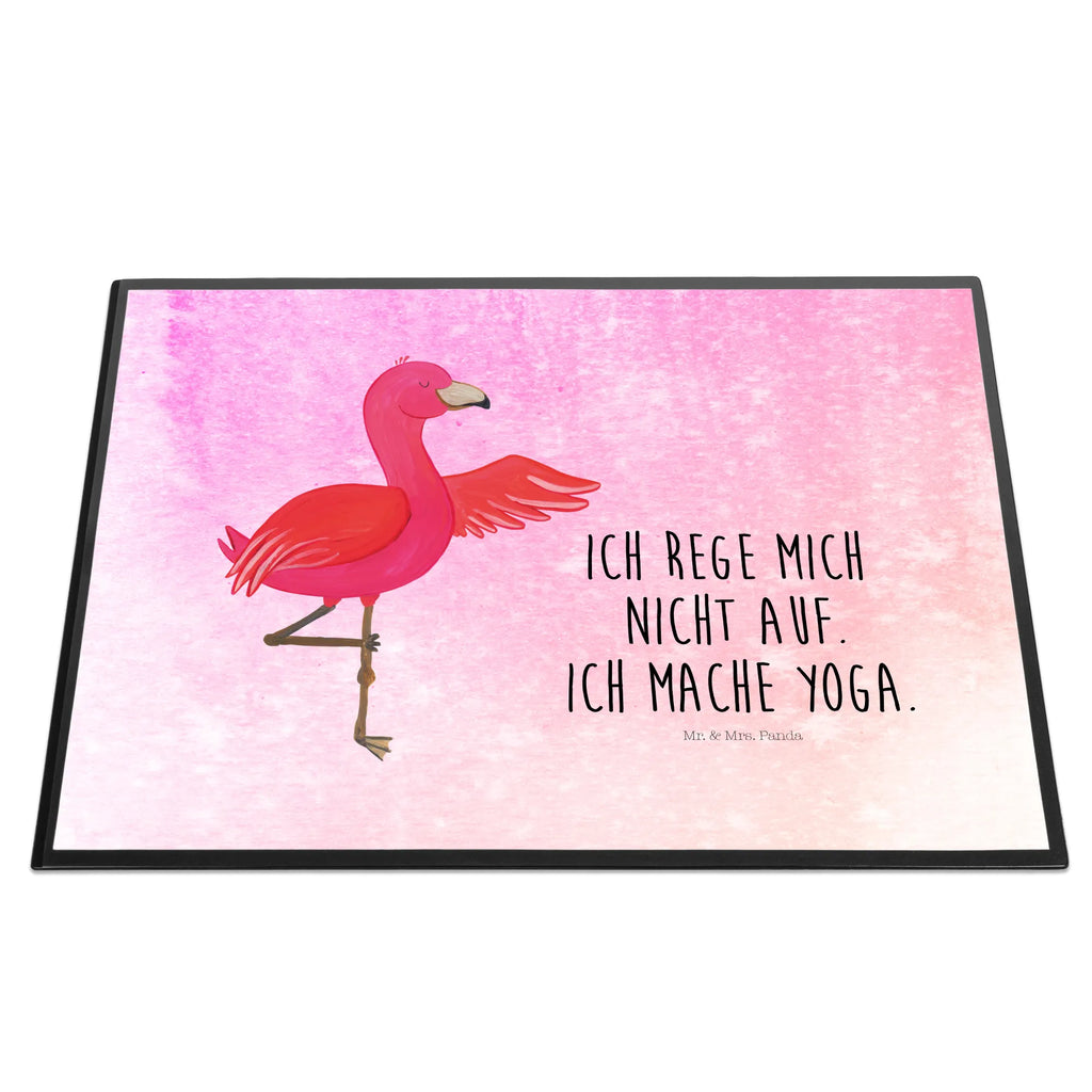 Schreibtischunterlage Flamingo Yoga Schreibunterlage, Schreibtischauflage, Bürobedarf, Büroartikel, Schreibwaren, Schreibtisch Unterlagen, Schreibtischunterlage Groß, Flamingo, Vogel, Yoga, Namaste, Achtsamkeit, Yoga-Übung, Entspannung, Ärger, Aufregen, Tiefenentspannung