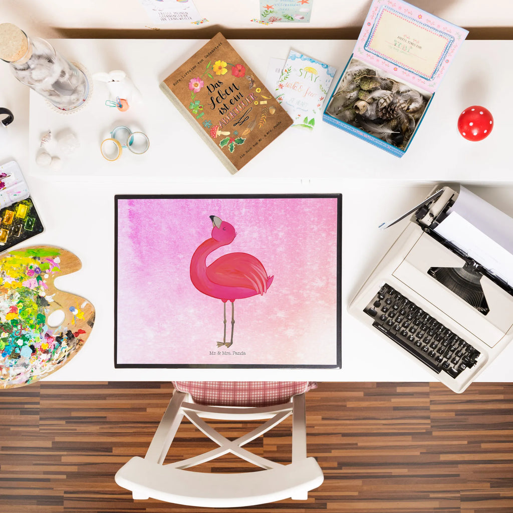 Schreibtischunterlage Flamingo Stolz Schreibunterlage, Schreibtischauflage, Bürobedarf, Büroartikel, Schreibwaren, Schreibtisch Unterlagen, Schreibtischunterlage Groß, Flamingo, stolz, Freude, Selbstliebe, Selbstakzeptanz, Freundin, beste Freundin, Tochter, Mama, Schwester