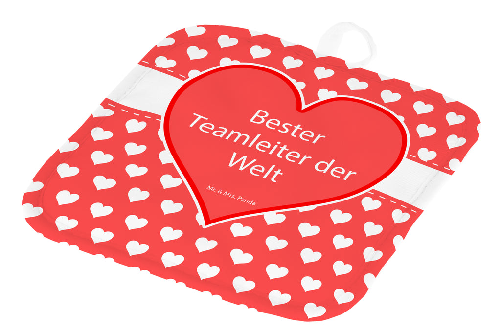 2er Set Topflappen  Teamleiter Topflappen, Topfuntersetzer, Ofenhandschuh, Topflappen Set, Topflappen lustig, Topflappen mit Spruch, Herz Liebe Verliebt Dankeschön Geburtstag Bester Beste Bedanken