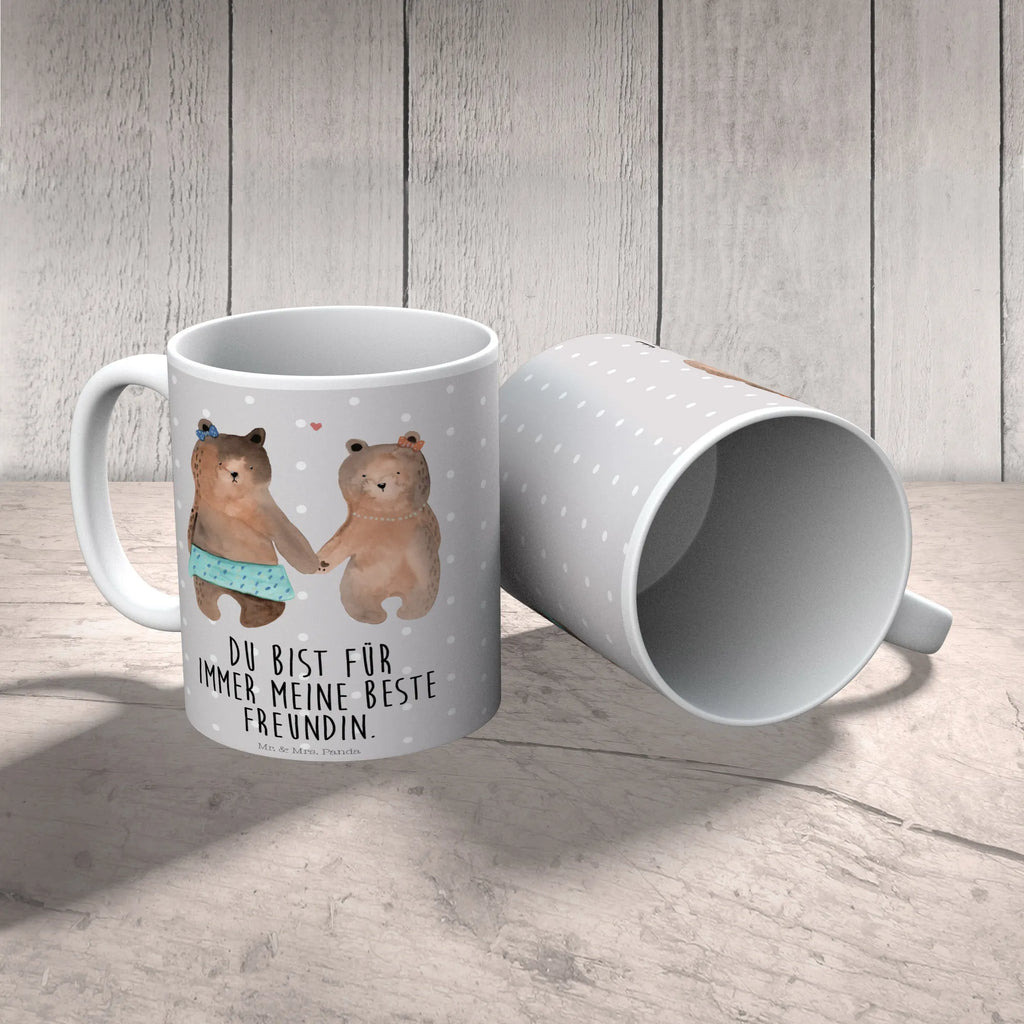 Tasse Bär Freundin Tasse, Kaffeetasse, Teetasse, Becher, Kaffeebecher, Teebecher, Keramiktasse, Porzellantasse, Büro Tasse, Geschenk Tasse, Tasse Sprüche, Tasse Motive, Kaffeetassen, Tasse bedrucken, Designer Tasse, Cappuccino Tassen, Schöne Teetassen, Bär, Teddy, Teddybär, Bär Freundin Beste Freund Liebe Liebesbeweis Verliebt Kumpel Kumpeliene