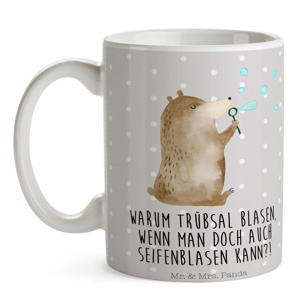 Tasse Bär Seifenblasen Tasse, Kaffeetasse, Teetasse, Becher, Kaffeebecher, Teebecher, Keramiktasse, Porzellantasse, Büro Tasse, Geschenk Tasse, Tasse Sprüche, Tasse Motive, Kaffeetassen, Tasse bedrucken, Designer Tasse, Cappuccino Tassen, Schöne Teetassen, Bär, Teddy, Teddybär, Seifenblasen Bär Lustig Sein Glücklich Traurig Happy