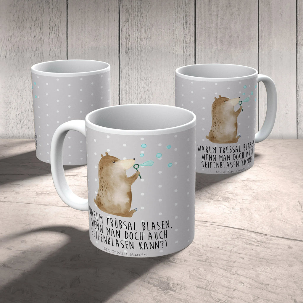 Tasse Bär Seifenblasen Tasse, Kaffeetasse, Teetasse, Becher, Kaffeebecher, Teebecher, Keramiktasse, Porzellantasse, Büro Tasse, Geschenk Tasse, Tasse Sprüche, Tasse Motive, Kaffeetassen, Tasse bedrucken, Designer Tasse, Cappuccino Tassen, Schöne Teetassen, Bär, Teddy, Teddybär, Seifenblasen Bär Lustig Sein Glücklich Traurig Happy