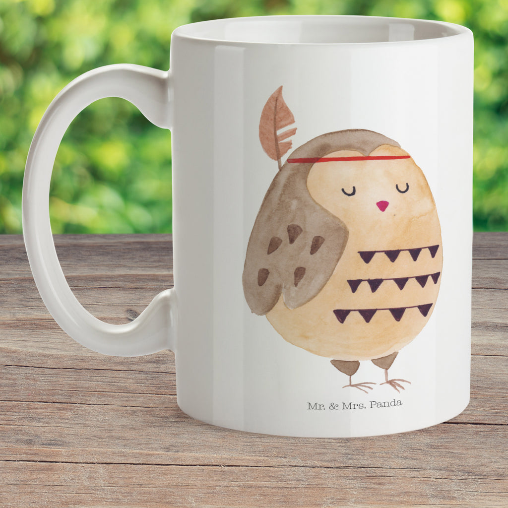 Kindertasse Eule Federschmuck Kindertasse, Kinder Tasse, Kunststoff Tasse, Kindergarten Tasse, Trinkbecher, Camping Becher, Kaffeetasse, Kunststoffbecher, Kindergartenbecher, Outdoorgeschirr, Kunststoffgeschirr, Reisebecher, Reisetasse, Kinderbecher, Bruchfeste Tasse, Bruchsichere Tasse, Plastik Tasse, Plastiktasse, Eule, Eule Deko, Owl, Das Leben ist ein Abenteuer, Reisespruch, Federschmuck, Dekoration