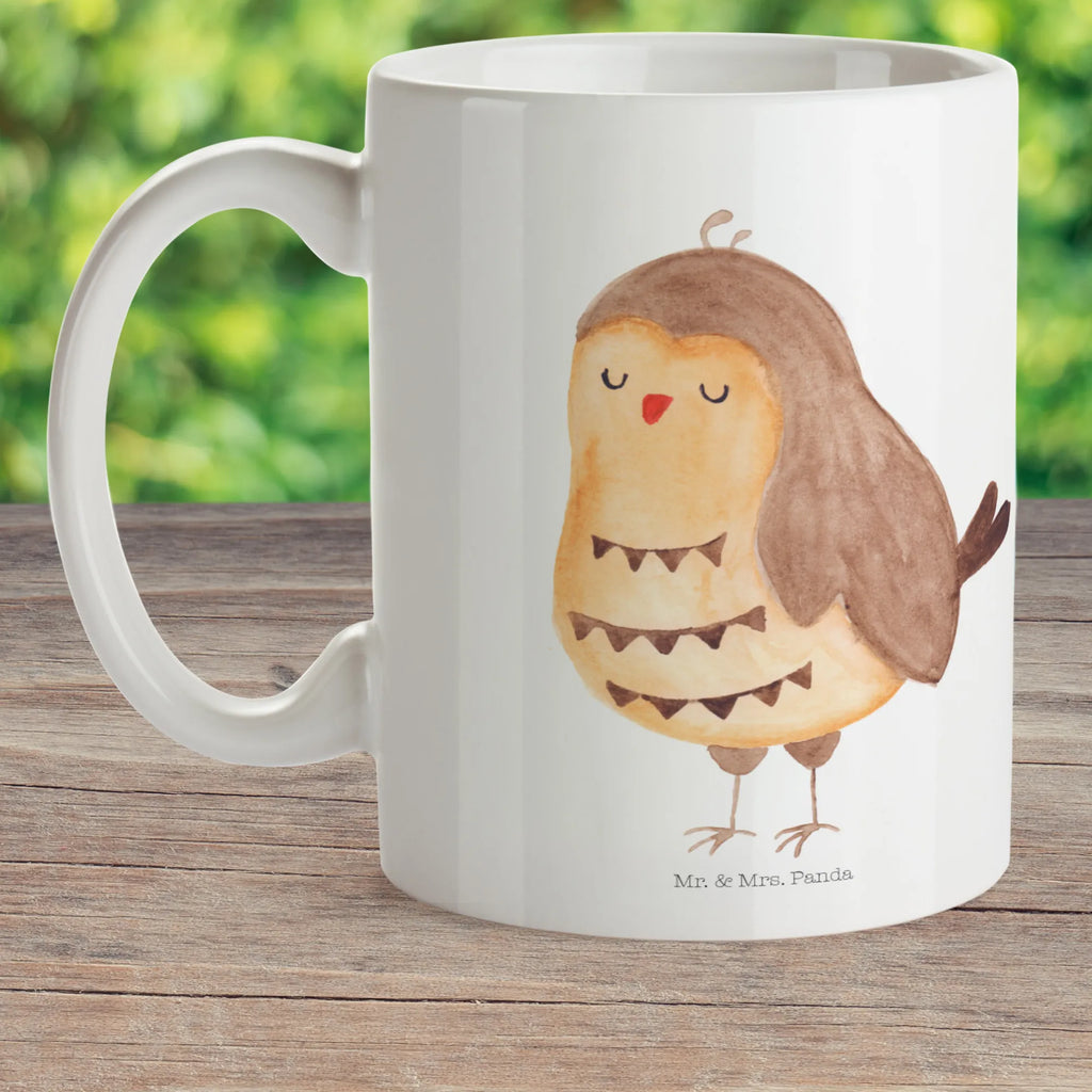 Kindertasse Eule Zufrieden Kindertasse, Kinder Tasse, Kunststoff Tasse, Kindergarten Tasse, Trinkbecher, Camping Becher, Kaffeetasse, Kunststoffbecher, Kindergartenbecher, Outdoorgeschirr, Kunststoffgeschirr, Reisebecher, Reisetasse, Kinderbecher, Bruchfeste Tasse, Bruchsichere Tasse, Plastik Tasse, Plastiktasse, Eule, Eule Spruch, Eule deko, Owl, Liebe Spruch, Romantisch, Wortspiel lustig, Spruch schön, Geschenk Hochzeitstag