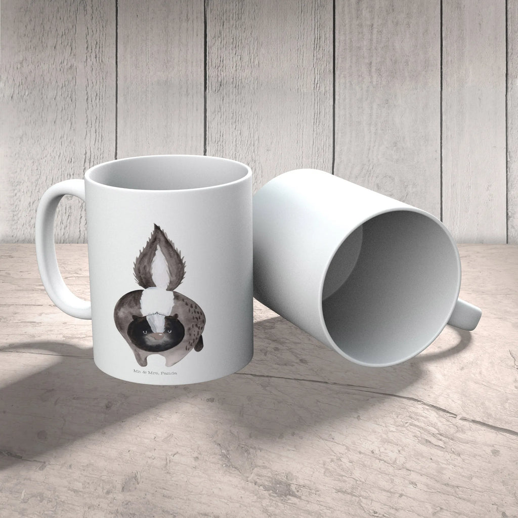 Kindertasse Stinktier Angriff Kindertasse, Kinder Tasse, Kunststoff Tasse, Kindergarten Tasse, Trinkbecher, Camping Becher, Kaffeetasse, Kunststoffbecher, Kindergartenbecher, Outdoorgeschirr, Kunststoffgeschirr, Reisebecher, Reisetasse, Kinderbecher, Bruchfeste Tasse, Bruchsichere Tasse, Plastik Tasse, Plastiktasse, Stinktier, Skunk, Wildtier, Raubtier, Stinker, Stinki, wütend, Drohung