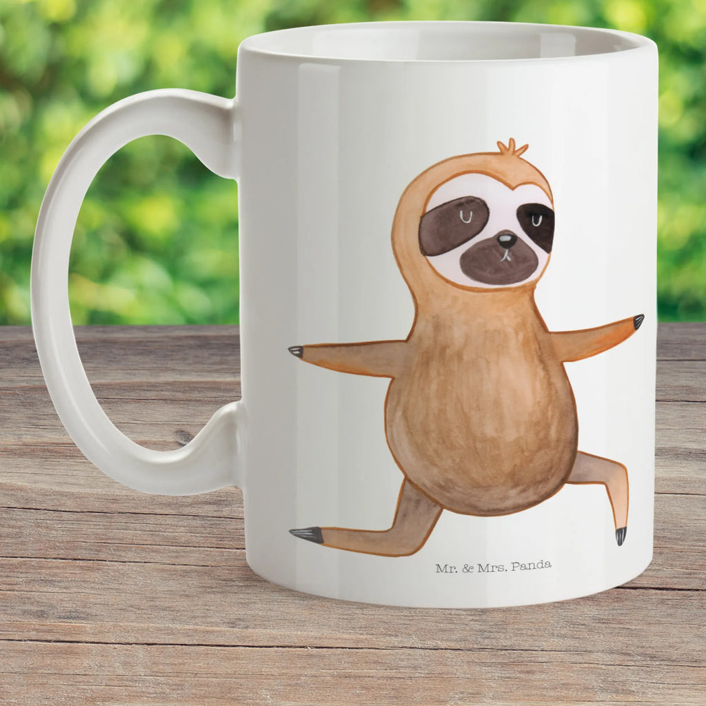 Kindertasse Faultier Yoga Kindertasse, Kinder Tasse, Kunststoff Tasse, Kindergarten Tasse, Trinkbecher, Camping Becher, Kaffeetasse, Kunststoffbecher, Kindergartenbecher, Outdoorgeschirr, Kunststoffgeschirr, Reisebecher, Reisetasse, Kinderbecher, Bruchfeste Tasse, Bruchsichere Tasse, Plastik Tasse, Plastiktasse, Faultier, Faultier Geschenk, Faultier Deko, Faultiere, faul, Lieblingstier, Yoga, Namaste, Krieger, Yogaübungen, Meditation, Atmung, Gelassenheit, Entspannung