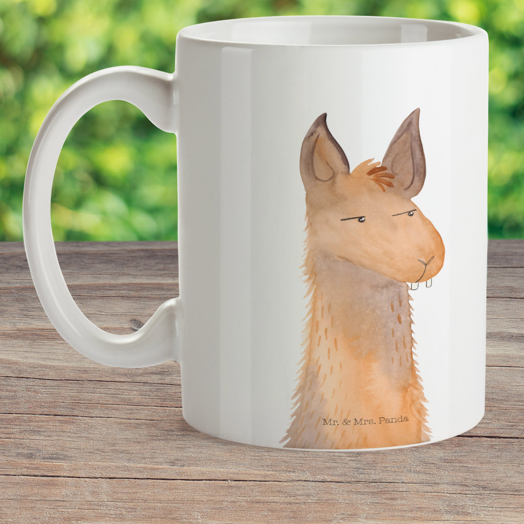 Kindertasse Lamakopf Genervt Kindertasse, Kinder Tasse, Kunststoff Tasse, Kindergarten Tasse, Trinkbecher, Camping Becher, Kaffeetasse, Kunststoffbecher, Kindergartenbecher, Outdoorgeschirr, Kunststoffgeschirr, Reisebecher, Reisetasse, Kinderbecher, Bruchfeste Tasse, Bruchsichere Tasse, Plastik Tasse, Plastiktasse, Lama, Alpaka, Lamas, Recht haben, genervt sein, Freundin, beste Freundin, Partnerin, Büro, Büroalltag, Chef, Chefin, Azubi