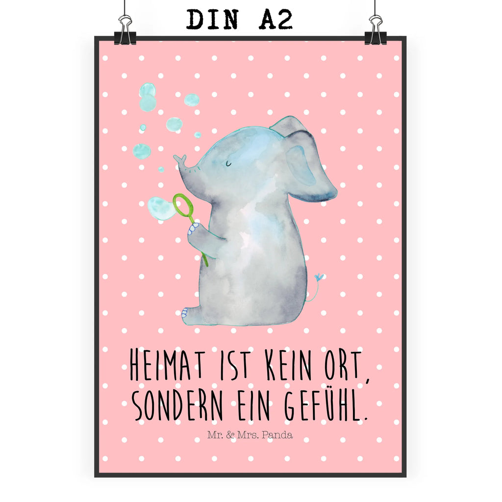 Poster Elefant Seifenblasen Poster, Wandposter, Bild, Wanddeko, Küchenposter, Kinderposter, Wanddeko Bild, Raumdekoration, Wanddekoration, Handgemaltes Poster, Mr. & Mrs. Panda Poster, Designposter, Kunstdruck, Posterdruck, Tiermotive, Gute Laune, lustige Sprüche, Tiere, Elefant, Elefanten, Dickhäuter, Rüsseltier, Seifenblasen, Liebe, Heimat, Gefühl. Daheim, Liebesbeweis, Liebesspruch