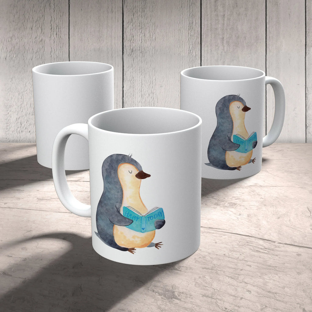 Kindertasse Pinguin Buch Kindertasse, Kinder Tasse, Kunststoff Tasse, Kindergarten Tasse, Trinkbecher, Camping Becher, Kaffeetasse, Kunststoffbecher, Kindergartenbecher, Outdoorgeschirr, Kunststoffgeschirr, Reisebecher, Reisetasse, Kinderbecher, Bruchfeste Tasse, Bruchsichere Tasse, Plastik Tasse, Plastiktasse, Pinguin, Pinguine, Buch, Lesen, Bücherwurm, Nichtstun, Faulenzen, Ferien, Urlaub, Freizeit