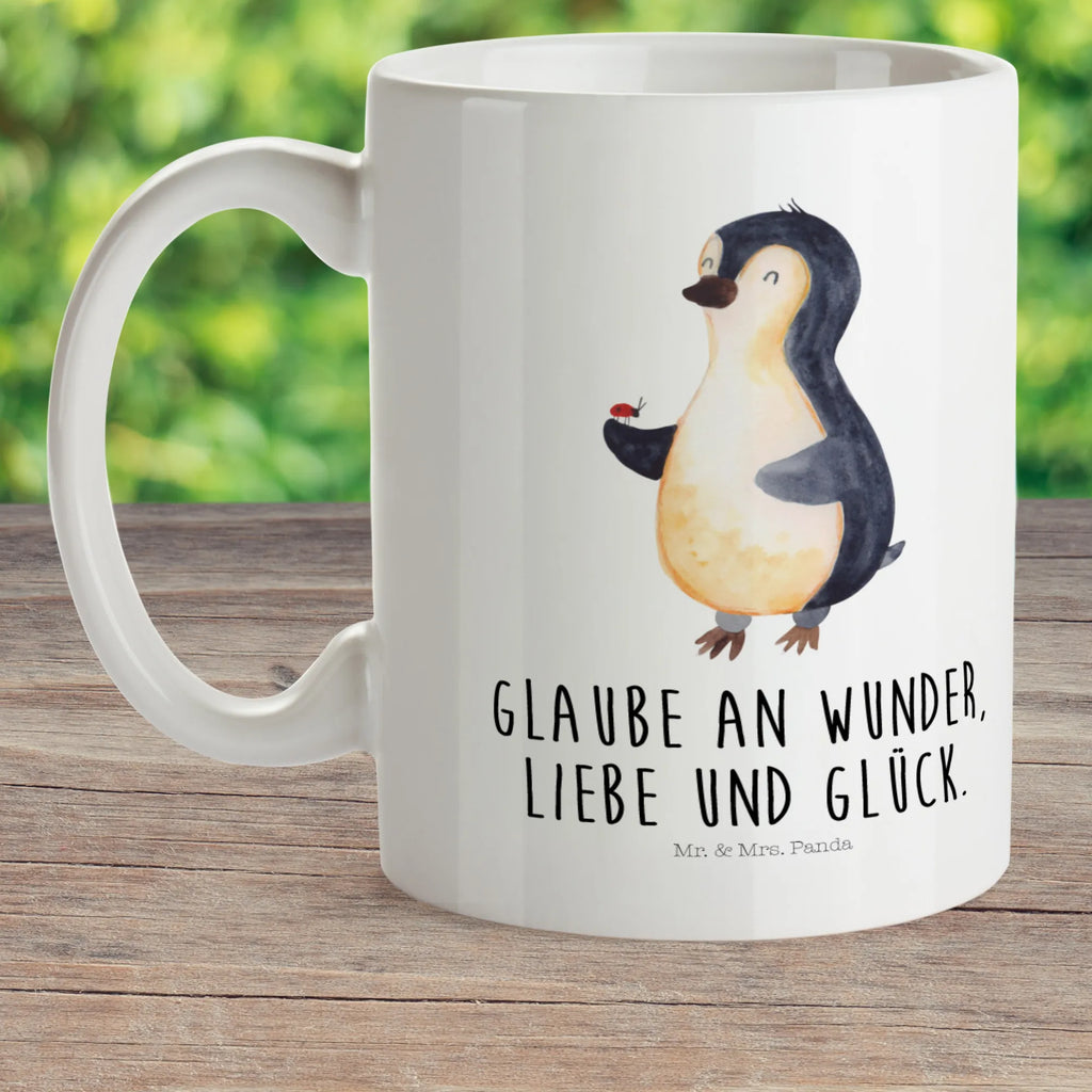 Kindertasse Pinguin Marienkäfer Kindertasse, Kinder Tasse, Kunststoff Tasse, Kindergarten Tasse, Trinkbecher, Camping Becher, Kaffeetasse, Kunststoffbecher, Kindergartenbecher, Outdoorgeschirr, Kunststoffgeschirr, Reisebecher, Reisetasse, Kinderbecher, Bruchfeste Tasse, Bruchsichere Tasse, Plastik Tasse, Plastiktasse, Pinguin, Pinguine, Marienkäfer, Liebe, Wunder, Glück, Freude, Lebensfreude