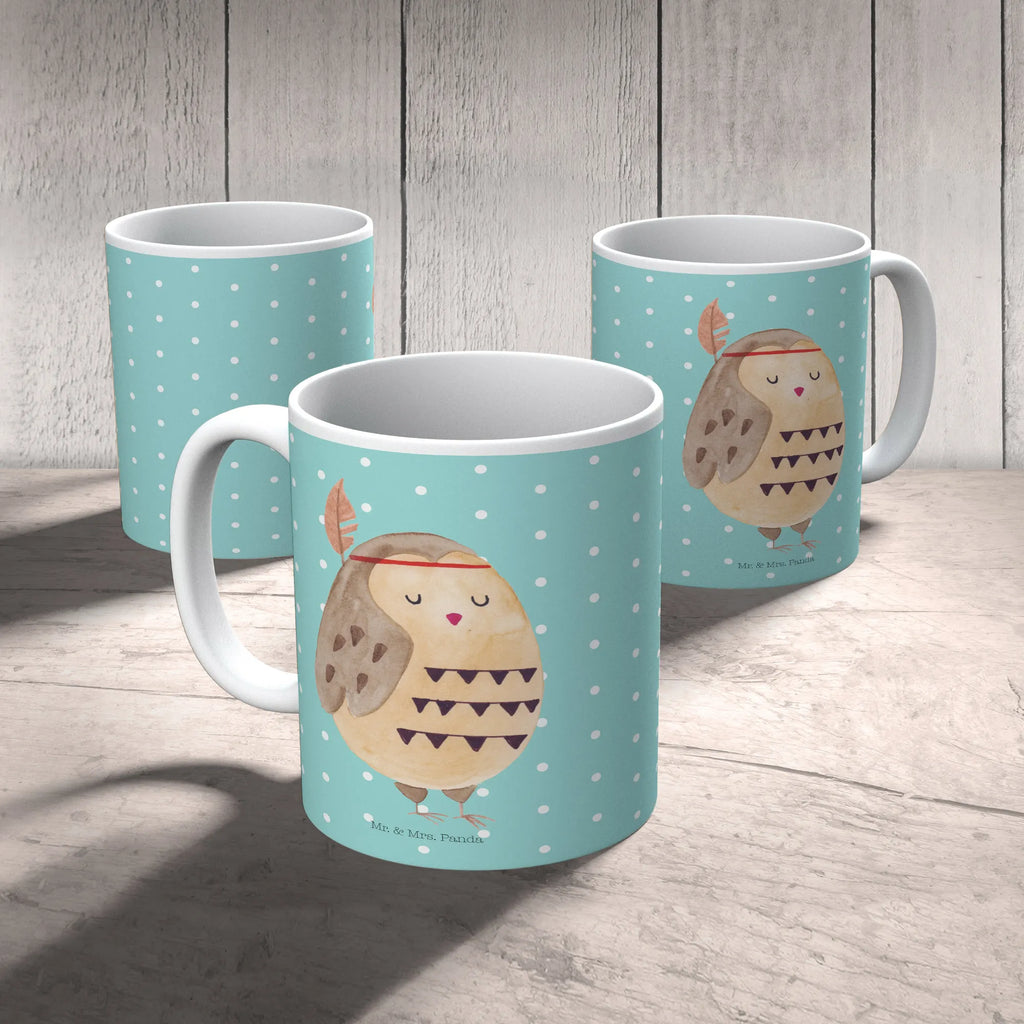 Tasse Eule Federschmuck Tasse, Kaffeetasse, Teetasse, Becher, Kaffeebecher, Teebecher, Keramiktasse, Porzellantasse, Büro Tasse, Geschenk Tasse, Tasse Sprüche, Tasse Motive, Kaffeetassen, Tasse bedrucken, Designer Tasse, Cappuccino Tassen, Schöne Teetassen, Eule, Eule Deko, Owl, Das Leben ist ein Abenteuer, Reisespruch, Federschmuck, Dekoration