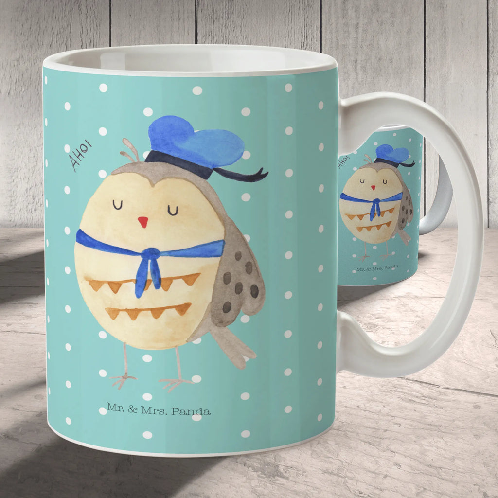 Tasse Eule Matrose Tasse, Kaffeetasse, Teetasse, Becher, Kaffeebecher, Teebecher, Keramiktasse, Porzellantasse, Büro Tasse, Geschenk Tasse, Tasse Sprüche, Tasse Motive, Kaffeetassen, Tasse bedrucken, Designer Tasse, Cappuccino Tassen, Schöne Teetassen, Eule, Eule Spruch, Eule Deko, Owl, Wortspiel lustig, Matrose, Freundin, Ehe, Seefahrer, Heimathafen, Hochzeitstag Geschenk