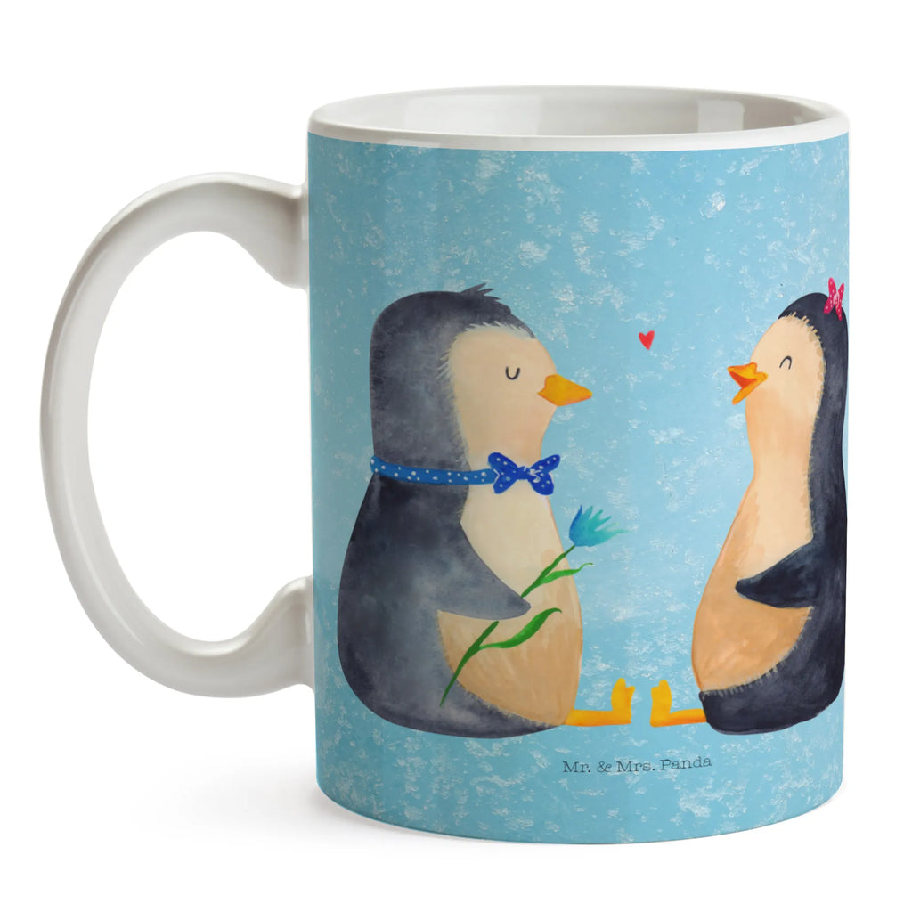 Tasse Pinguin Pärchen Tasse, Kaffeetasse, Teetasse, Becher, Kaffeebecher, Teebecher, Keramiktasse, Porzellantasse, Büro Tasse, Geschenk Tasse, Tasse Sprüche, Tasse Motive, Kaffeetassen, Tasse bedrucken, Designer Tasse, Cappuccino Tassen, Schöne Teetassen, Pinguin, Pinguine, Liebe, Liebespaar, Liebesbeweis, Liebesgeschenk, Verlobung, Jahrestag, Hochzeitstag, Hochzeit, Hochzeitsgeschenk, große Liebe, Traumpaar