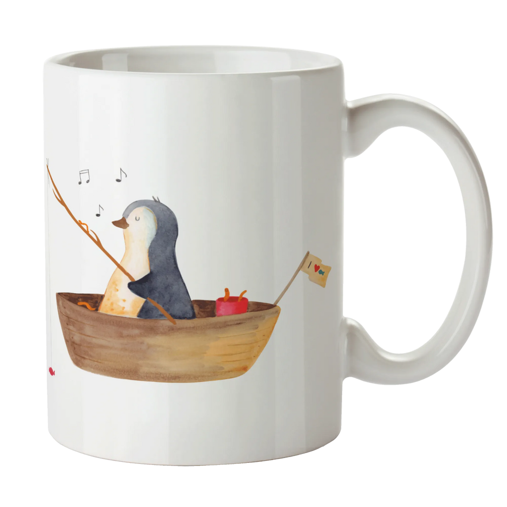 Tasse Pinguin Angelboot Tasse, Kaffeetasse, Teetasse, Becher, Kaffeebecher, Teebecher, Keramiktasse, Porzellantasse, Büro Tasse, Geschenk Tasse, Tasse Sprüche, Tasse Motive, Kaffeetassen, Tasse bedrucken, Designer Tasse, Cappuccino Tassen, Schöne Teetassen, Pinguin, Pinguine, Angeln, Boot, Angelboot, Lebenslust, Leben, genießen, Motivation, Neustart, Neuanfang, Trennung, Scheidung, Geschenkidee Liebeskummer