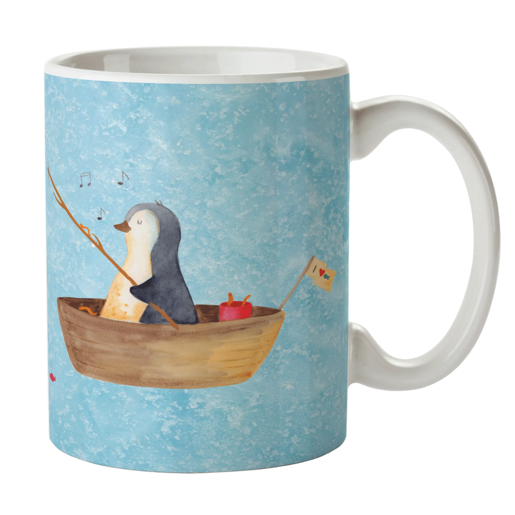 Tasse Pinguin Angelboot Tasse, Kaffeetasse, Teetasse, Becher, Kaffeebecher, Teebecher, Keramiktasse, Porzellantasse, Büro Tasse, Geschenk Tasse, Tasse Sprüche, Tasse Motive, Kaffeetassen, Tasse bedrucken, Designer Tasse, Cappuccino Tassen, Schöne Teetassen, Pinguin, Pinguine, Angeln, Boot, Angelboot, Lebenslust, Leben, genießen, Motivation, Neustart, Neuanfang, Trennung, Scheidung, Geschenkidee Liebeskummer