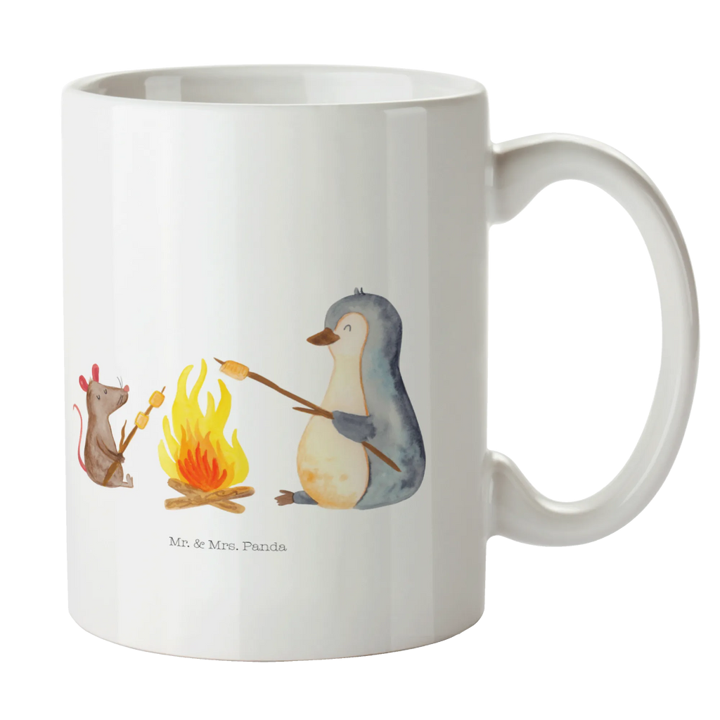 Tasse Pinguin Lagerfeuer Tasse, Kaffeetasse, Teetasse, Becher, Kaffeebecher, Teebecher, Keramiktasse, Porzellantasse, Büro Tasse, Geschenk Tasse, Tasse Sprüche, Tasse Motive, Kaffeetassen, Tasse bedrucken, Designer Tasse, Cappuccino Tassen, Schöne Teetassen, Pinguin, Maus, Pinguine, Lagerfeuer, Leben, Arbeit, Job, Motivation, Büro, Büroalltag, Lebensspruch, Lebensmotivation, Neustart, Liebe, grillen, Feuer, Marshmallows