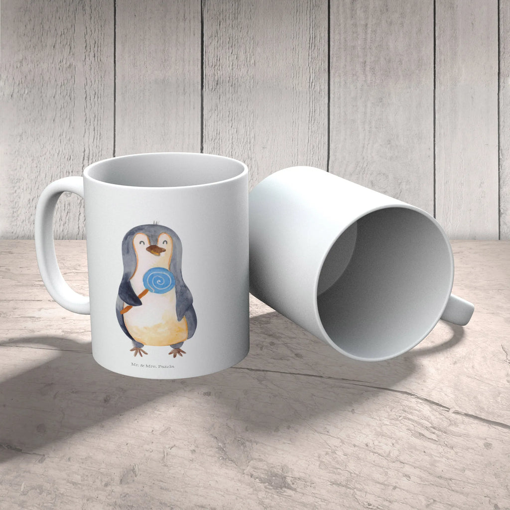 Tasse Pinguin Lolli Tasse, Kaffeetasse, Teetasse, Becher, Kaffeebecher, Teebecher, Keramiktasse, Porzellantasse, Büro Tasse, Geschenk Tasse, Tasse Sprüche, Tasse Motive, Kaffeetassen, Tasse bedrucken, Designer Tasse, Cappuccino Tassen, Schöne Teetassen, Pinguin, Pinguine, Lolli, Süßigkeiten, Blödsinn, Spruch, Rebell, Gauner, Ganove, Rabauke