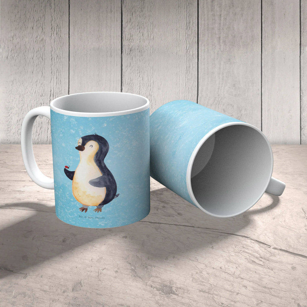 Tasse Pinguin Marienkäfer Tasse, Kaffeetasse, Teetasse, Becher, Kaffeebecher, Teebecher, Keramiktasse, Porzellantasse, Büro Tasse, Geschenk Tasse, Tasse Sprüche, Tasse Motive, Kaffeetassen, Tasse bedrucken, Designer Tasse, Cappuccino Tassen, Schöne Teetassen, Pinguin, Pinguine, Marienkäfer, Liebe, Wunder, Glück, Freude, Lebensfreude