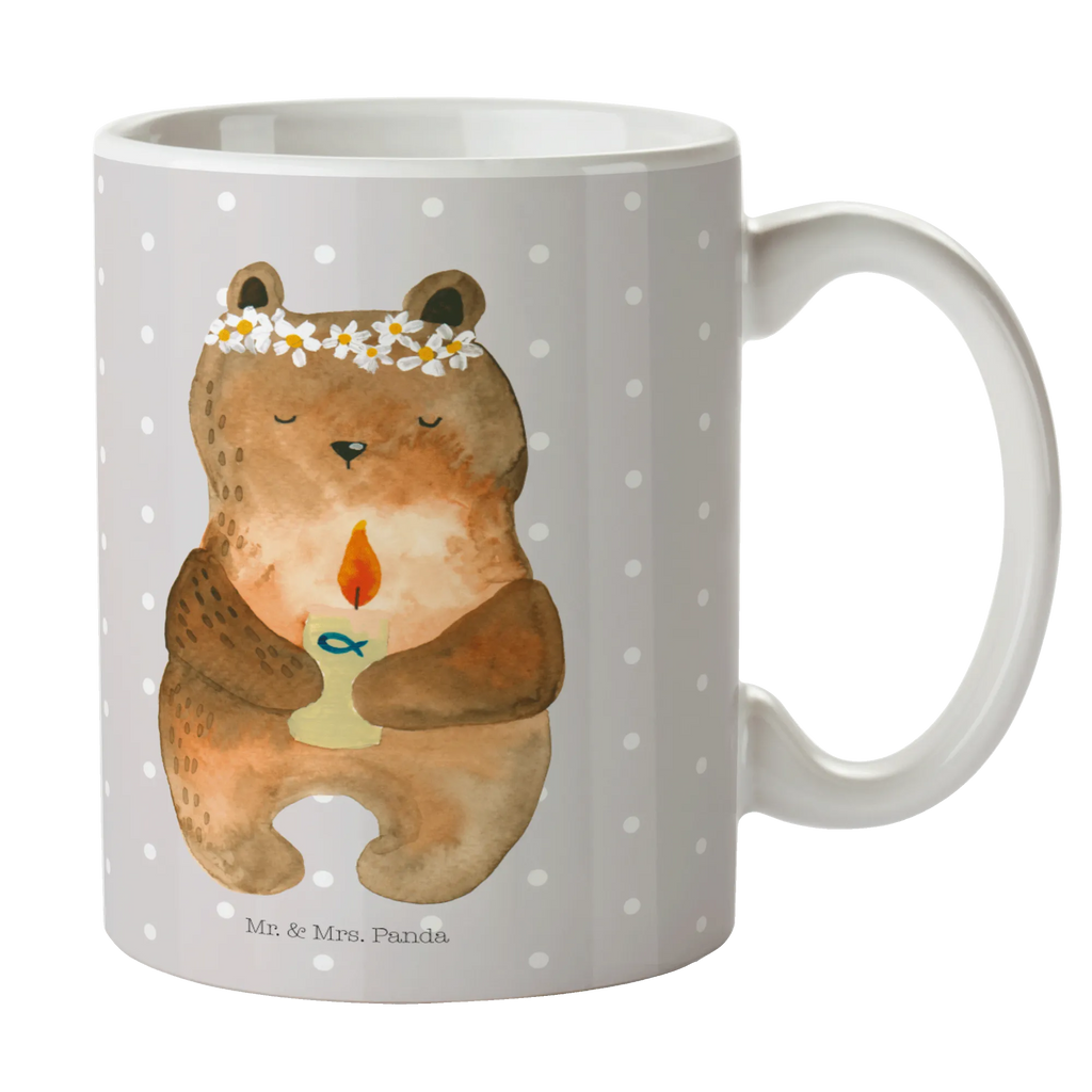 Tasse Bär Kommunion Tasse, Kaffeetasse, Teetasse, Becher, Kaffeebecher, Teebecher, Keramiktasse, Porzellantasse, Büro Tasse, Geschenk Tasse, Tasse Sprüche, Tasse Motive, Kaffeetassen, Tasse bedrucken, Designer Tasse, Cappuccino Tassen, Schöne Teetassen, Bär, Teddy, Teddybär, Kommunion, Gottes Segen, Taufkerze, katholisch