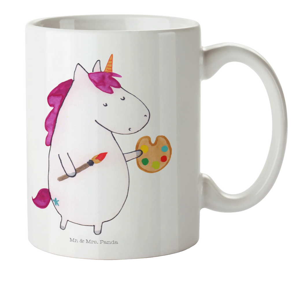 Kindertasse Einhorn Künstler Kindertasse, Kinder Tasse, Kunststoff Tasse, Kindergarten Tasse, Trinkbecher, Camping Becher, Kaffeetasse, Kunststoffbecher, Kindergartenbecher, Outdoorgeschirr, Kunststoffgeschirr, Reisebecher, Reisetasse, Kinderbecher, Bruchfeste Tasse, Bruchsichere Tasse, Plastik Tasse, Plastiktasse, Einhorn, Einhörner, Einhorn Deko, Pegasus, Unicorn, Englisch, Künstler, Artist, Malen, Zeichnen, Welt, Farbe, Stift, Pinsel, Geschenk, Maler