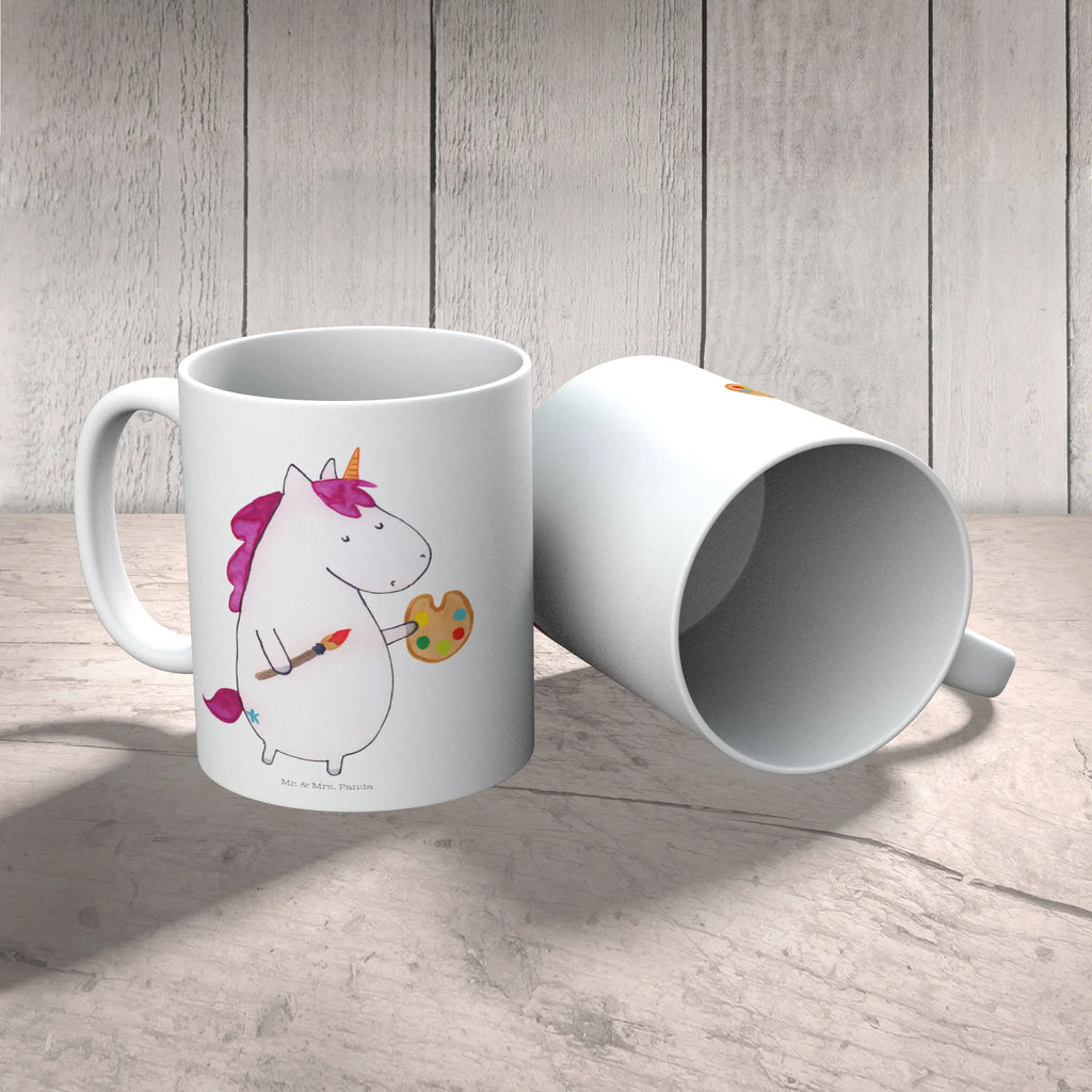 Kindertasse Einhorn Künstler Kindertasse, Kinder Tasse, Kunststoff Tasse, Kindergarten Tasse, Trinkbecher, Camping Becher, Kaffeetasse, Kunststoffbecher, Kindergartenbecher, Outdoorgeschirr, Kunststoffgeschirr, Reisebecher, Reisetasse, Kinderbecher, Bruchfeste Tasse, Bruchsichere Tasse, Plastik Tasse, Plastiktasse, Einhorn, Einhörner, Einhorn Deko, Pegasus, Unicorn, Englisch, Künstler, Artist, Malen, Zeichnen, Welt, Farbe, Stift, Pinsel, Geschenk, Maler