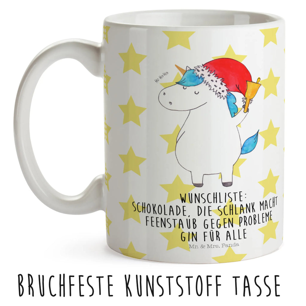 Kindertasse Einhorn Weihnachtsmann Kindertasse, Kinder Tasse, Kunststoff Tasse, Kindergarten Tasse, Trinkbecher, Camping Becher, Kaffeetasse, Kunststoffbecher, Kindergartenbecher, Outdoorgeschirr, Kunststoffgeschirr, Reisebecher, Reisetasse, Kinderbecher, Bruchfeste Tasse, Bruchsichere Tasse, Plastik Tasse, Plastiktasse, Einhorn, Einhörner, Einhorn Deko, Unicorn, Gin, Schokolade, Schoki, Weihnachten, Weihnachtsmann, Nikolaus, Wunschzettel, Wunschliste, Feenstaub