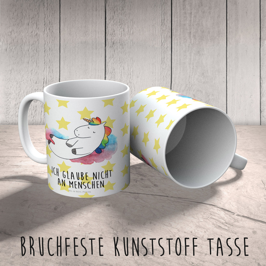 Kindertasse Einhorn Wolke 7 Kindertasse, Kinder Tasse, Kunststoff Tasse, Kindergarten Tasse, Trinkbecher, Camping Becher, Kaffeetasse, Kunststoffbecher, Kindergartenbecher, Outdoorgeschirr, Kunststoffgeschirr, Reisebecher, Reisetasse, Kinderbecher, Bruchfeste Tasse, Bruchsichere Tasse, Plastik Tasse, Plastiktasse, Einhorn, Einhörner, Einhorn Deko, Pegasus, Unicorn, verliebt, Menschen, witzig, lustig, Geschenk, Glaube, Realität, Lächeln