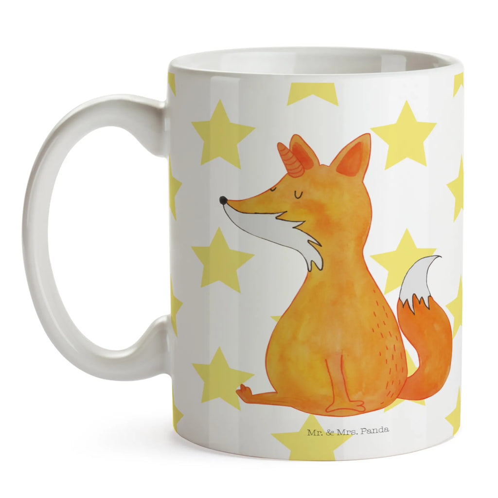 Tasse Fuchshörnchen Tasse, Kaffeetasse, Teetasse, Becher, Kaffeebecher, Teebecher, Keramiktasse, Porzellantasse, Büro Tasse, Geschenk Tasse, Tasse Sprüche, Tasse Motive, Kaffeetassen, Tasse bedrucken, Designer Tasse, Cappuccino Tassen, Schöne Teetassen, Einhorn, Einhörner, Einhorn Deko, Pegasus, Unicorn, Fuchs, Unicorns, Fuchshörnchen, Fuchshorn, Foxycorn, Füchse