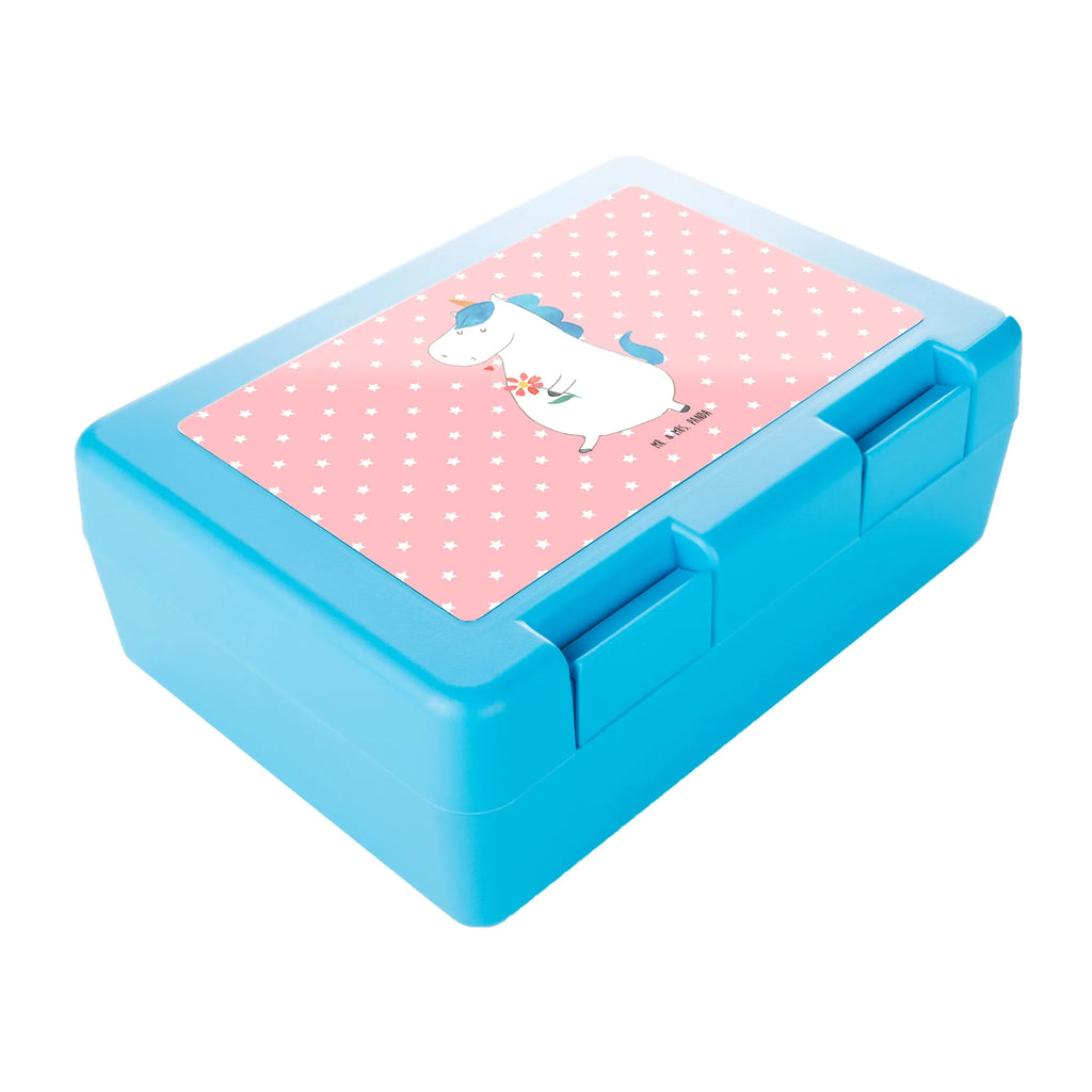 Brotdose Einhorn Spaziergang Brotbox, Snackbox, Lunch box, Butterbrotdose, Brotzeitbox, Einhorn, Einhörner, Einhorn Deko, Unicorn, Glitzer, Blumen, Spaziergang, Motivation, Gute Laune, Freude, Freundin, Mutter, Schwester