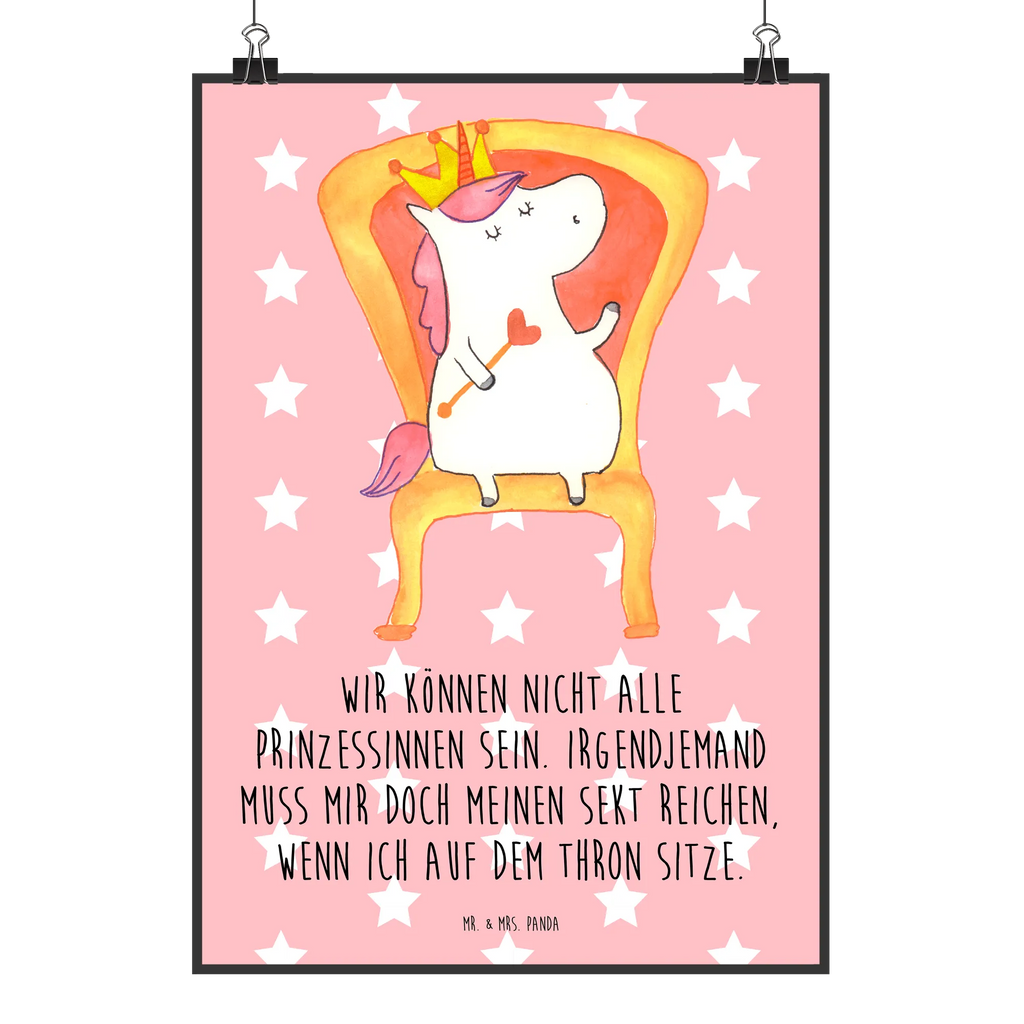 Poster Einhorn Prinzessin Poster, Wandposter, Bild, Wanddeko, Küchenposter, Kinderposter, Wanddeko Bild, Raumdekoration, Wanddekoration, Handgemaltes Poster, Mr. & Mrs. Panda Poster, Designposter, Kunstdruck, Posterdruck, Einhorn, Einhörner, Einhorn Deko, Pegasus, Unicorn, Geburtstag, Prinzessin, Geburtstagsgeschenk, Geschenk, Monat