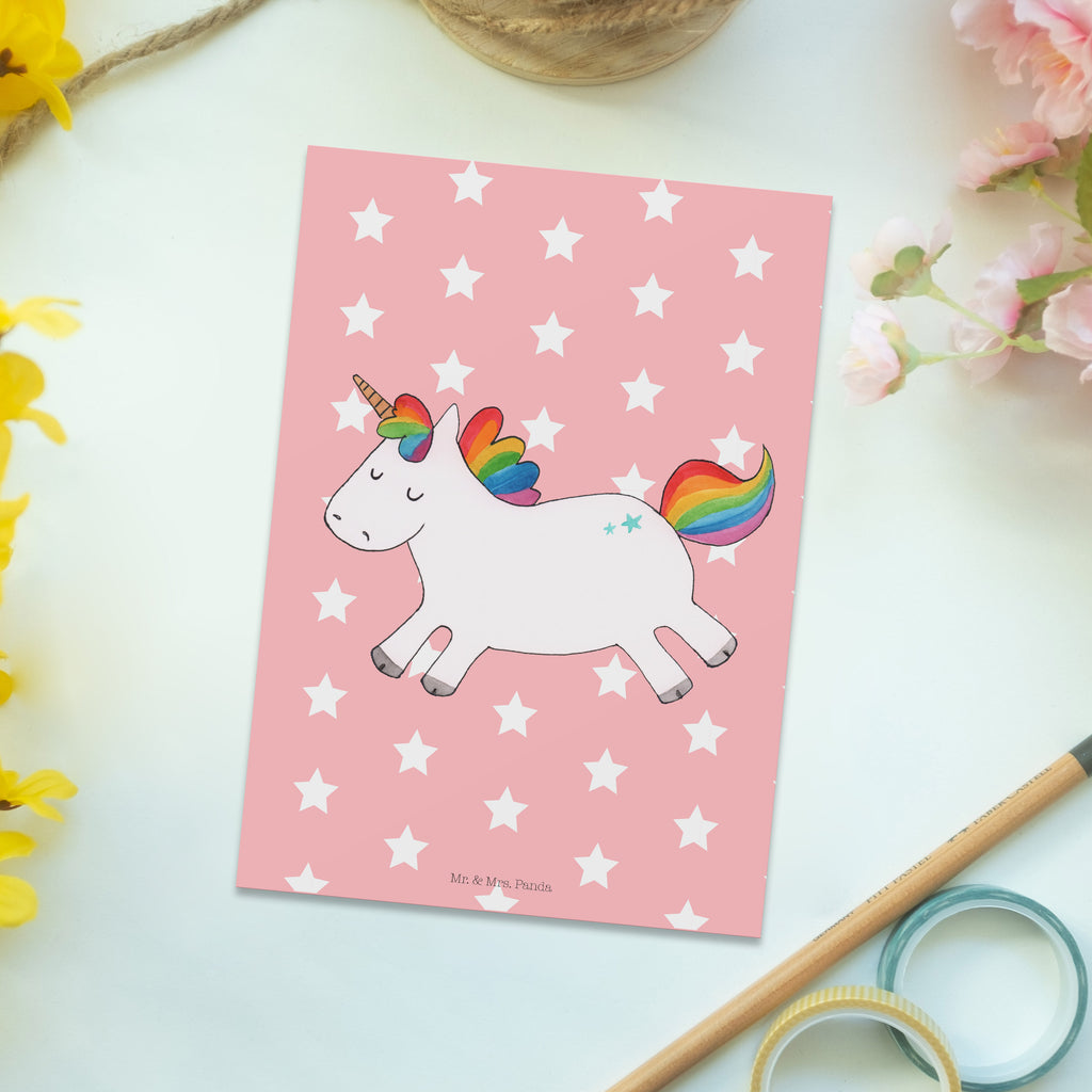 Postkarte Einhorn Happy Postkarte, Karte, Geschenkkarte, Grußkarte, Einladung, Ansichtskarte, Geburtstagskarte, Einladungskarte, Dankeskarte, Ansichtskarten, Einladung Geburtstag, Einladungskarten Geburtstag, Einhorn, Einhörner, Einhorn Deko, Pegasus, Unicorn, glücklich, fröhlich, Spaß, Freude, Lebensfreude, witzig, spannend, Lächeln, Lachen