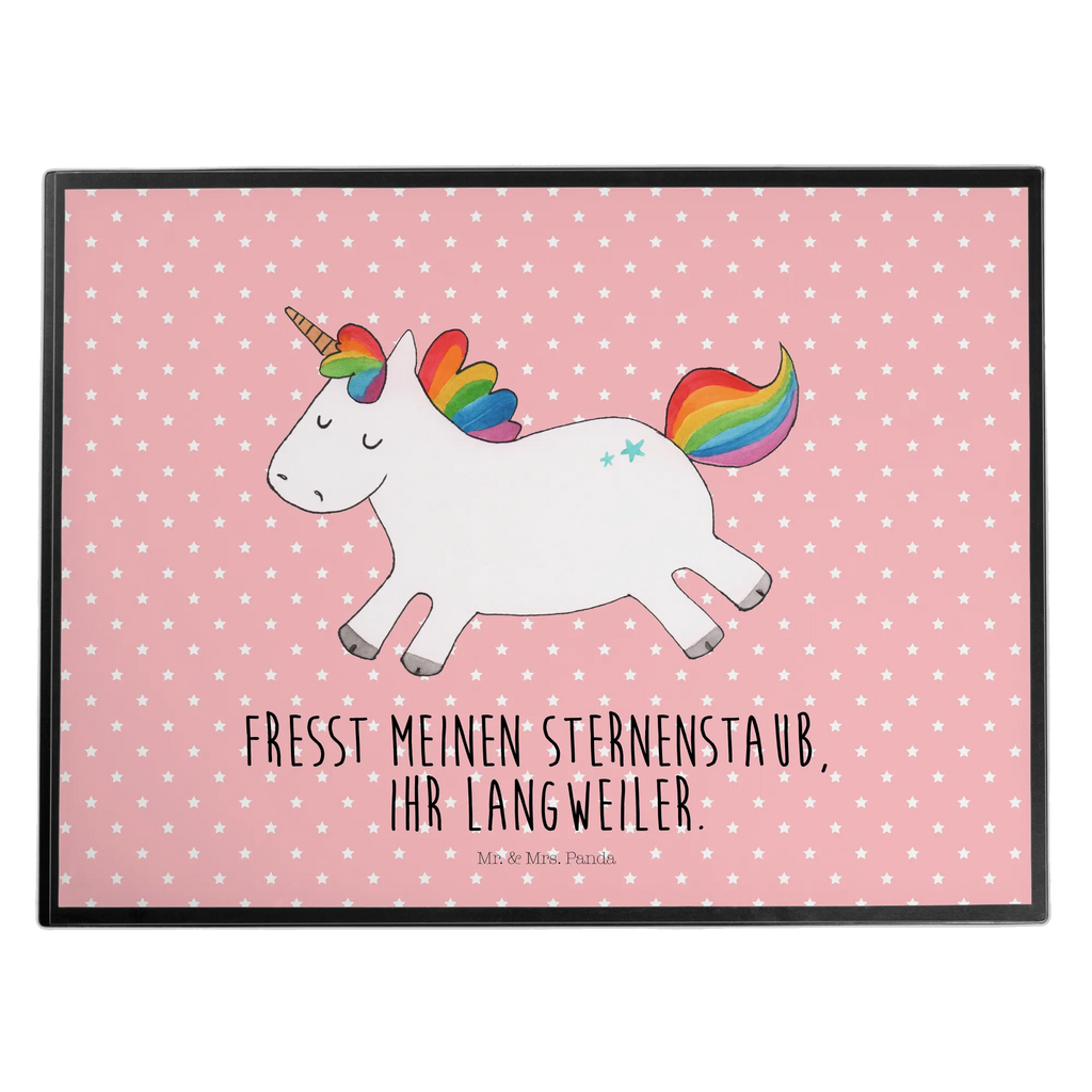 Schreibtischunterlage Einhorn Happy Schreibunterlage, Schreibtischauflage, Bürobedarf, Büroartikel, Schreibwaren, Schreibtisch Unterlagen, Schreibtischunterlage Groß, Einhorn, Einhörner, Einhorn Deko, Unicorn, glücklich, fröhlich, Spaß, Freude, Lebensfreude, witzig, spannend, Lächeln, Lachen