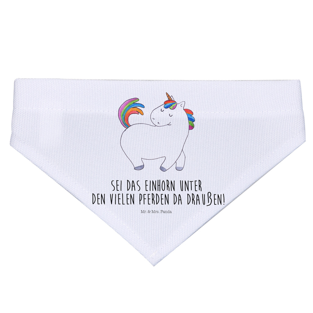 Hundehalstuch Einhorn stolzierend Hundehalstuch, Halstuch, Hunde, Tuch, klein, kleine Hunde, Einhorn, Einhörner, Einhorn Deko, Pegasus, Unicorn, stolz, anders, bunt, Pferd, Reiter, Reiten, Freundin, Geschenk