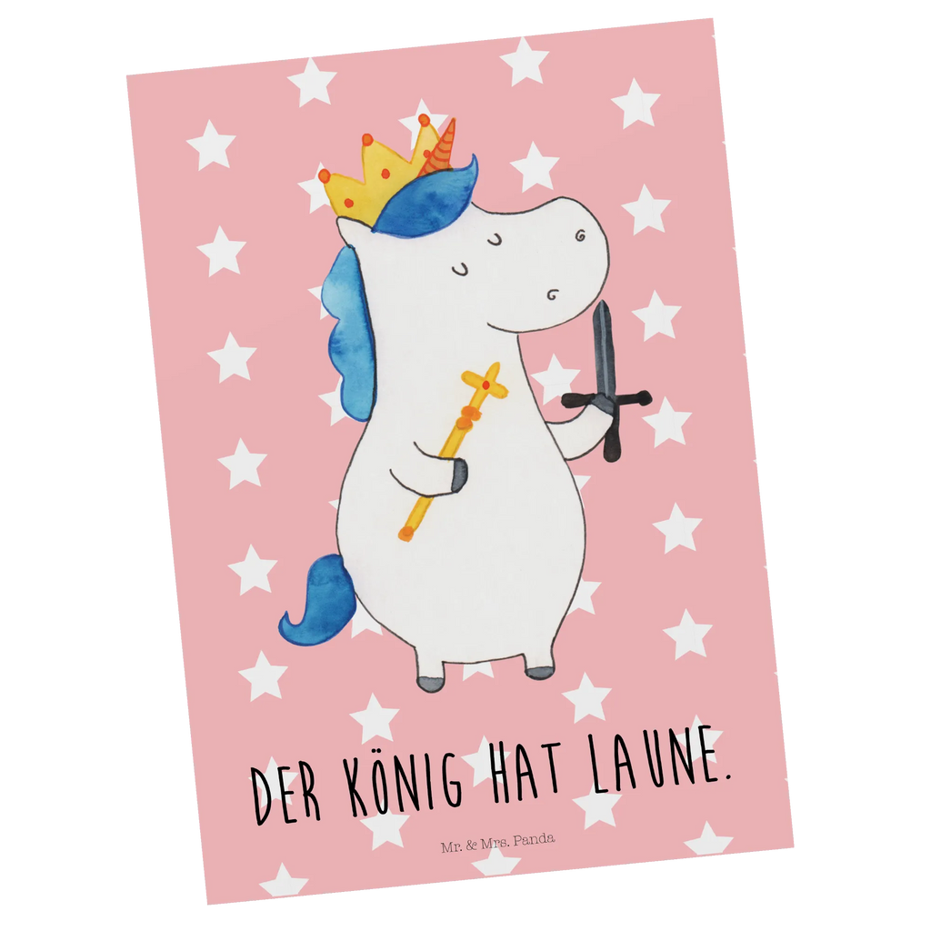 Postkarte Einhorn König mit Schwert Postkarte, Karte, Geschenkkarte, Grußkarte, Einladung, Ansichtskarte, Geburtstagskarte, Einladungskarte, Dankeskarte, Ansichtskarten, Einladung Geburtstag, Einladungskarten Geburtstag, Einhorn, Einhörner, Einhorn Deko, Pegasus, Unicorn, König, Ritter, Mittelalter