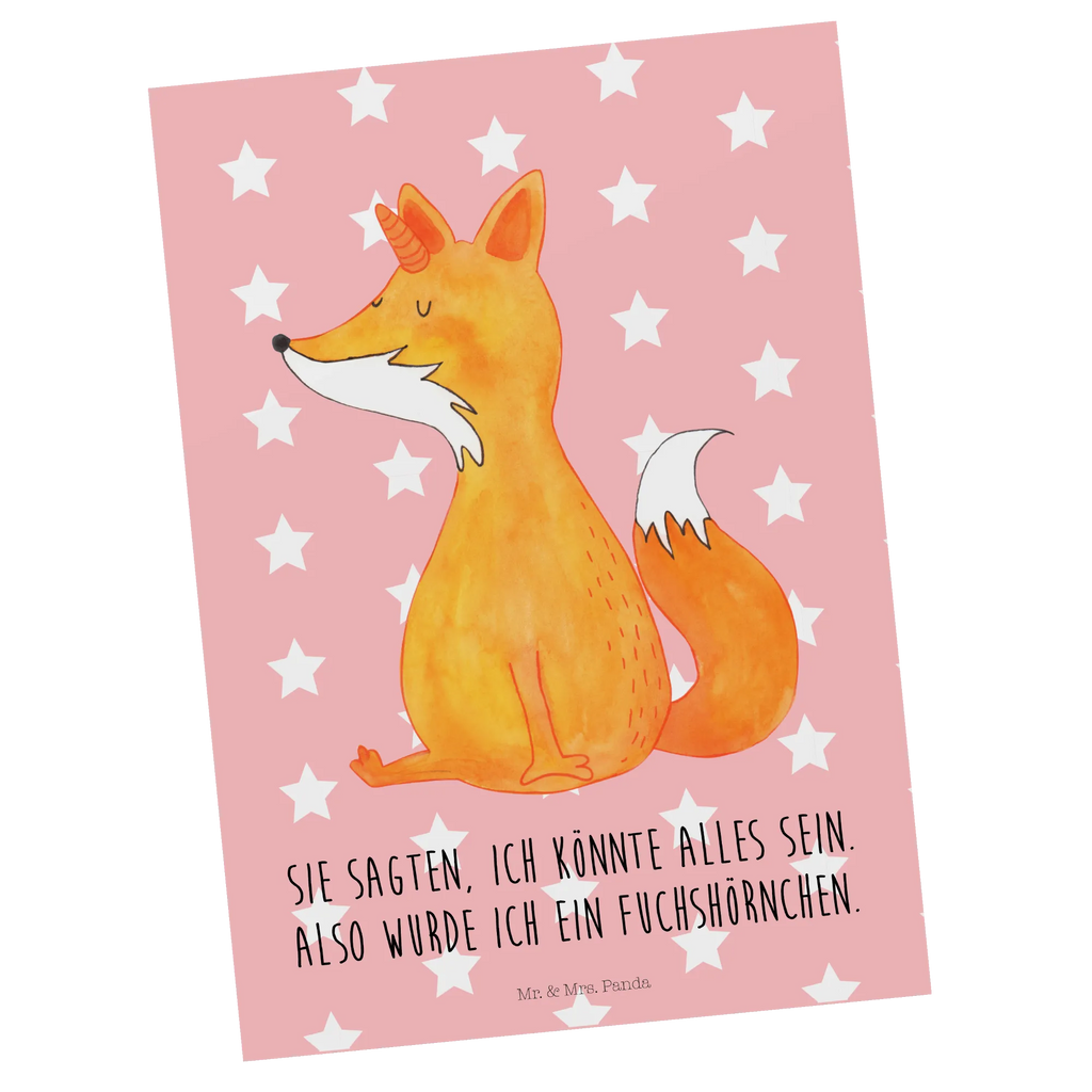 Postkarte Fuchshörnchen Wunsch Postkarte, Karte, Geschenkkarte, Grußkarte, Einladung, Ansichtskarte, Geburtstagskarte, Einladungskarte, Dankeskarte, Ansichtskarten, Einladung Geburtstag, Einladungskarten Geburtstag, Einhorn, Einhörner, Einhorn Deko, Pegasus, Unicorn, Fuchs, Unicorns, Fuchshörnchen, Fuchshorn, Foxycorn, Füchse