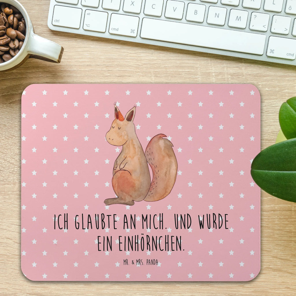 Mauspad Einhörnchen Glaube Mousepad, Computer zubehör, Büroausstattung, PC Zubehör, Arbeitszimmer, Mauspad, Einzigartiges Mauspad, Designer Mauspad, Mausunterlage, Mauspad Büro, Einhorn, Einhörner, Einhorn Deko, Pegasus, Unicorn, Einhörnchen, Eichhörnchen, Eichhorn