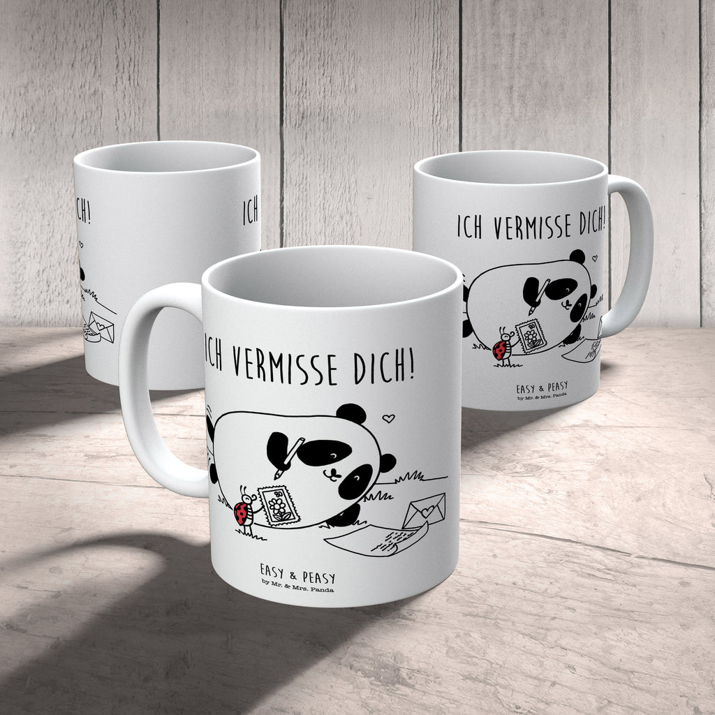 Tasse Easy & Peasy Vermissen Tasse, Kaffeetasse, Teetasse, Becher, Kaffeebecher, Teebecher, Keramiktasse, Porzellantasse, Büro Tasse, Geschenk Tasse, Tasse Sprüche, Tasse Motive, Kaffeetassen, Tasse bedrucken, Designer Tasse, Cappuccino Tassen, Schöne Teetassen