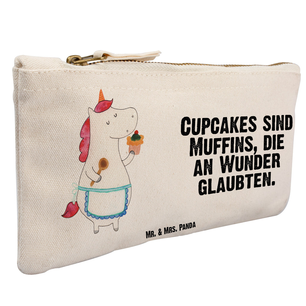 Schminktasche Einhorn Küchenfee Schminktasche, Kosmetiktasche, Kosmetikbeutel, Stiftemäppchen, Etui, Federmappe, Makeup, XXL, Schminketui, Kosmetiketui, Schlamperetui, Einhorn, Einhörner, Einhorn Deko, Pegasus, Unicorn, backen, Muffin, Motivation, Träumer, träumen, Bäckerin, Hobbykoch, Koch, Torte, Kuchen