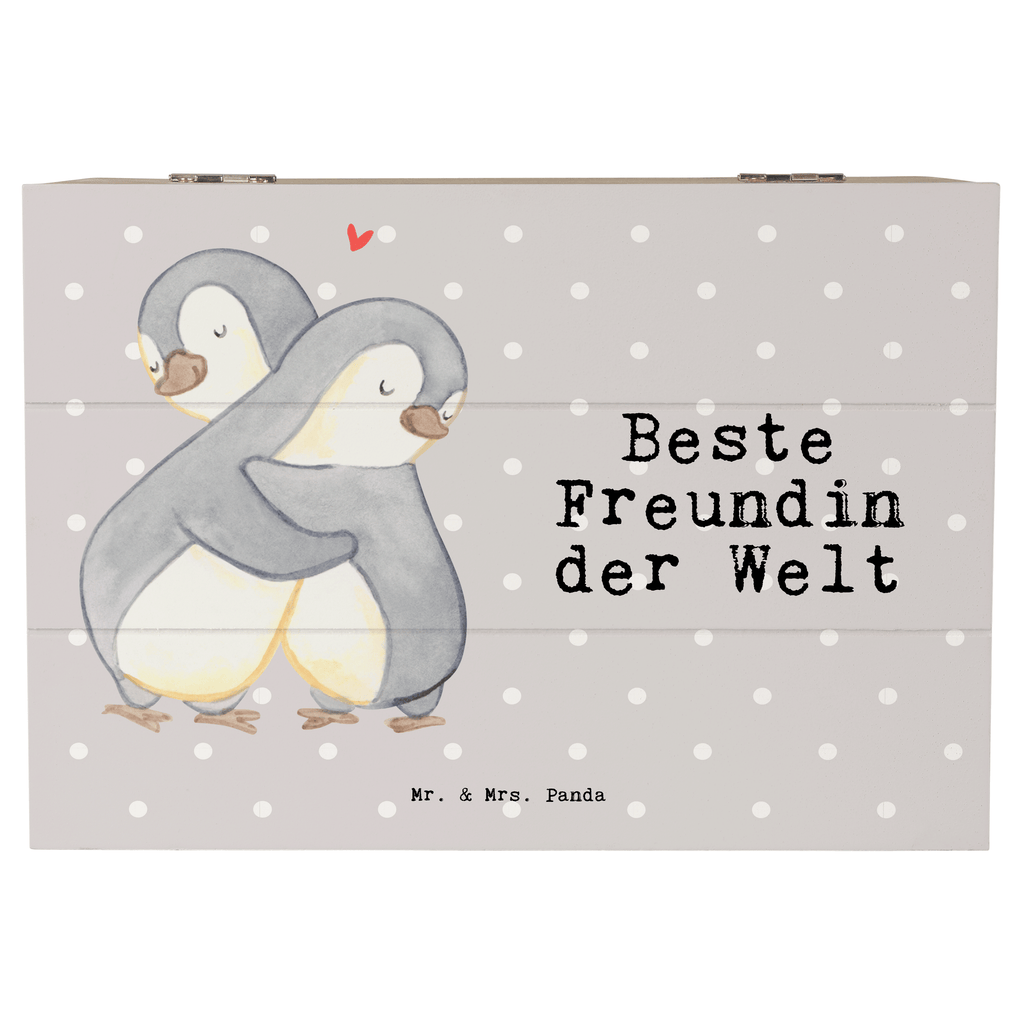 Holzkiste Pinguin Beste Freundin der Welt Holzkiste, Kiste, Schatzkiste, Truhe, Schatulle, XXL, Erinnerungsbox, Erinnerungskiste, Dekokiste, Aufbewahrungsbox, Geschenkbox, Geschenkdose, für, Dankeschön, Geschenk, Schenken, Geburtstag, Geburtstagsgeschenk, Geschenkidee, Danke, Bedanken, Mitbringsel, Freude machen, Geschenktipp, Freundin, beste Freundin, Ehefrau, Frau, bae, bff, Freundinnen, Jahrestag, Freundschaft. Liebste, beste, Spruch