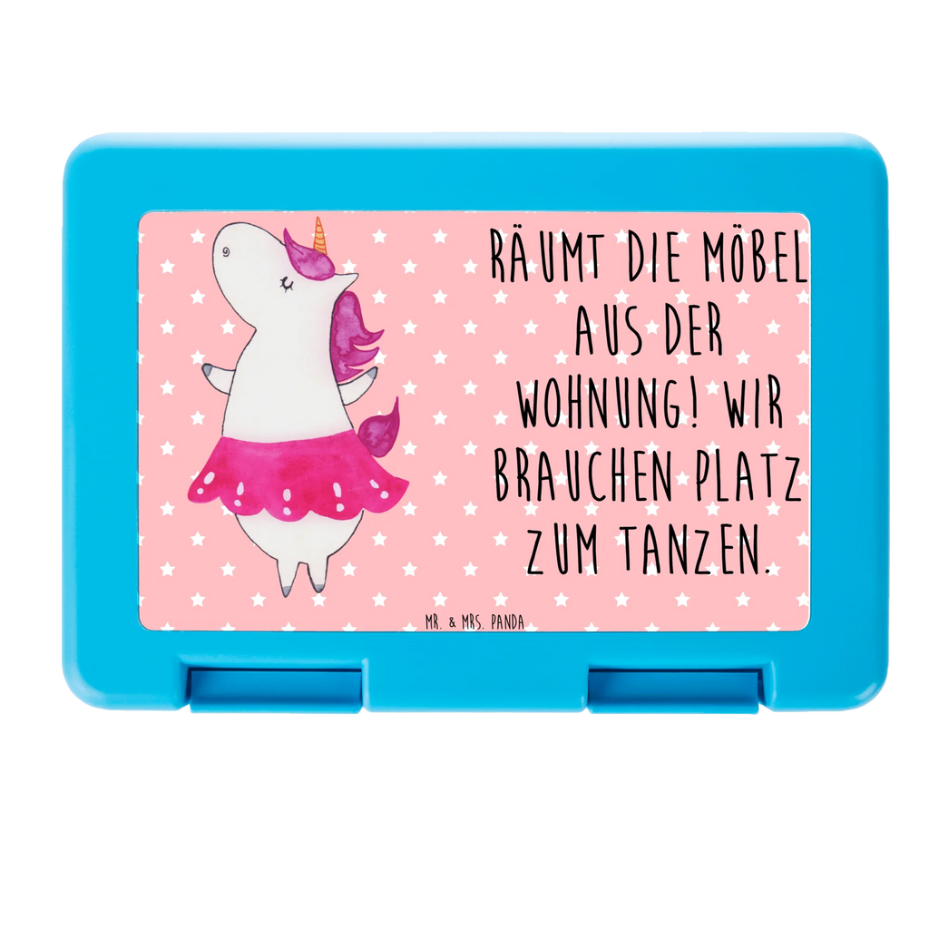 Brotdose Einhorn Ballerina Brotbox, Snackbox, Lunch box, Butterbrotdose, Brotzeitbox, Einhorn, Einhörner, Einhorn Deko, Pegasus, Unicorn, Tanzen, Ballerina, Party, Wohnung, Spaß, Feiern, Geburtstag, Tänzerin, Lebenslust, Lebensfreude