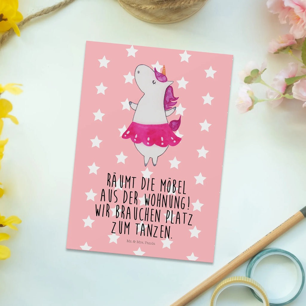 Postkarte Einhorn Ballerina Postkarte, Karte, Geschenkkarte, Grußkarte, Einladung, Ansichtskarte, Geburtstagskarte, Einladungskarte, Dankeskarte, Ansichtskarten, Einladung Geburtstag, Einladungskarten Geburtstag, Einhorn, Einhörner, Einhorn Deko, Pegasus, Unicorn, Tanzen, Ballerina, Party, Wohnung, Spaß, Feiern, Geburtstag, Tänzerin, Lebenslust, Lebensfreude